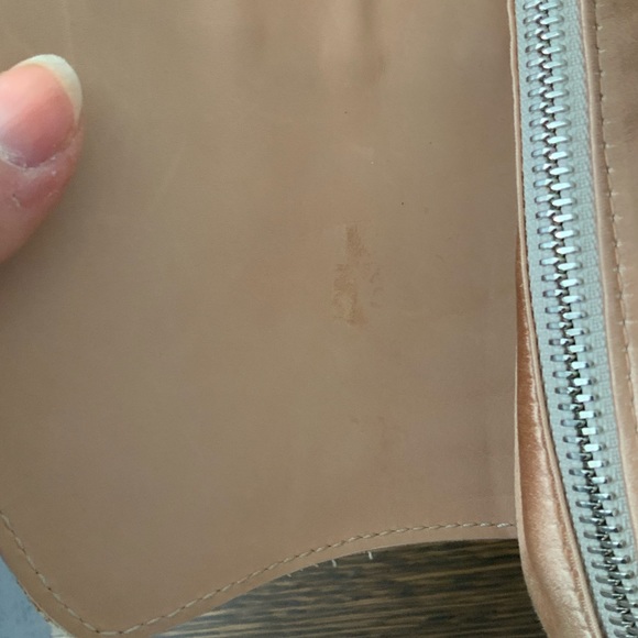 Vintage 90’S Y2K GIUSEPPE ZANOTTI Satin blush pink Shoulder Baguette Purse bag - Picture 14 of 16